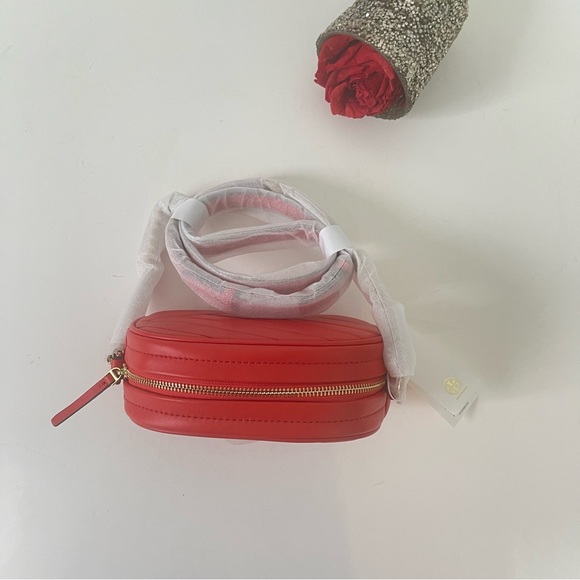 Tory Burch Kira Camera Bag In Bright Samba Color- New W/ Tag & Dust Bag- Reemoly - Picture 7 of 16